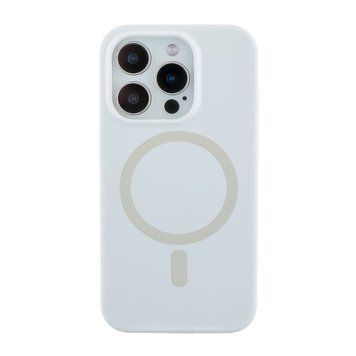 Чохол-накладка Bizon Silicone Case (MagSafe) для iPhone 16 Pro (6.3) White 2960643090 фото