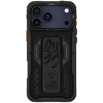 Чохол-накладка Skinarma Phantom (Mag-Charge + Grip-Stand) iPhone 17 Pro Max (6.9") black 2882476614 фото