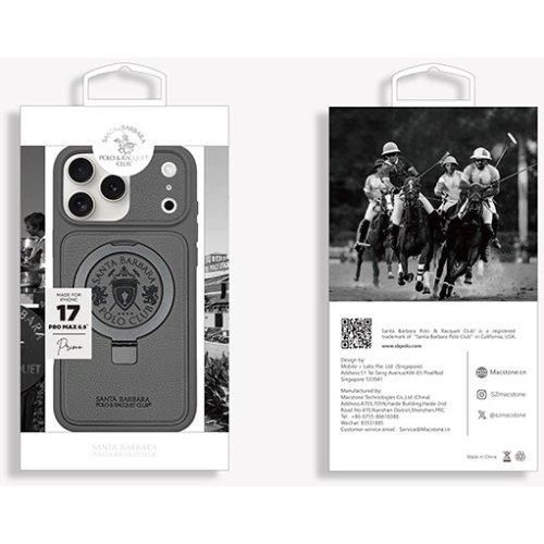 Чохол-накладка Santa Barbara Polo & Racquet Club Series Primo (SB-IP17SPPMO-P6.9TGRY) iPhone 17 Pro Max (6.9") Titanium Grey 2931717840 фото