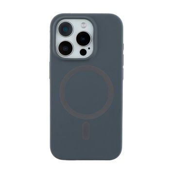 Чохол-накладка Bizon Silicone Case (MagSafe) для iPhone 15 Pro Max (6.7) Grey 2960643111 фото