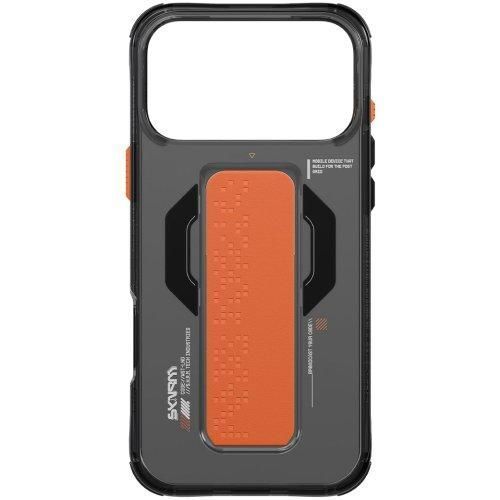 Чохол-накладка Skinarma Haxa (Mag-Charge + Grip-Stand) iPhone 17 Pro Max (6.9") graphite 2882476628 фото