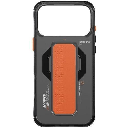 Чохол-накладка Skinarma Haxa (Mag-Charge + Grip-Stand) iPhone 17 Pro (6.3") graphite 2882476631 фото