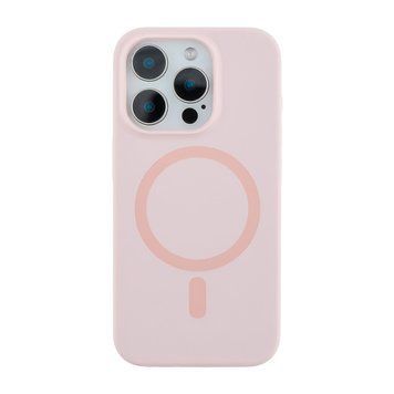 Чохол-накладка Bizon Silicone Case (MagSafe) для iPhone 14 (6.1) Pink 2960643121 фото