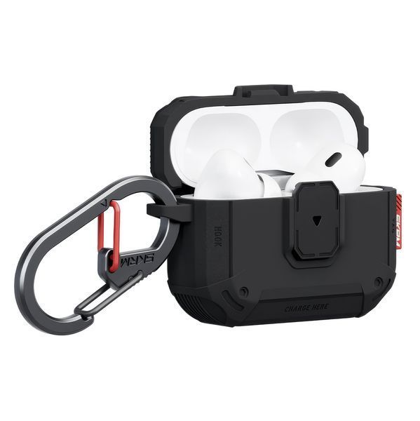 Кейс для навушників SkinArma Mecha LE AirPods Pro 3 Frosted Black 2884660477 фото