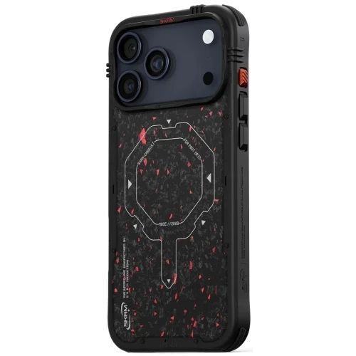 Чохол-накладка Skinarma Vektor (Mag-Charge) iPhone 17 Pro Max (6.9") black 2882476600 фото