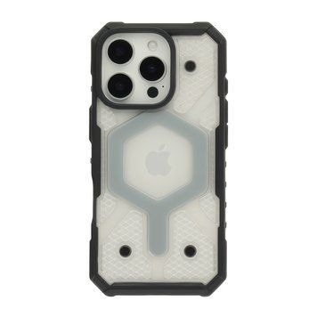 Чохол-накладка Bizon Armor (MagSafe) для iPhone 14 (6.1") Transparent Grey 2962771355 фото