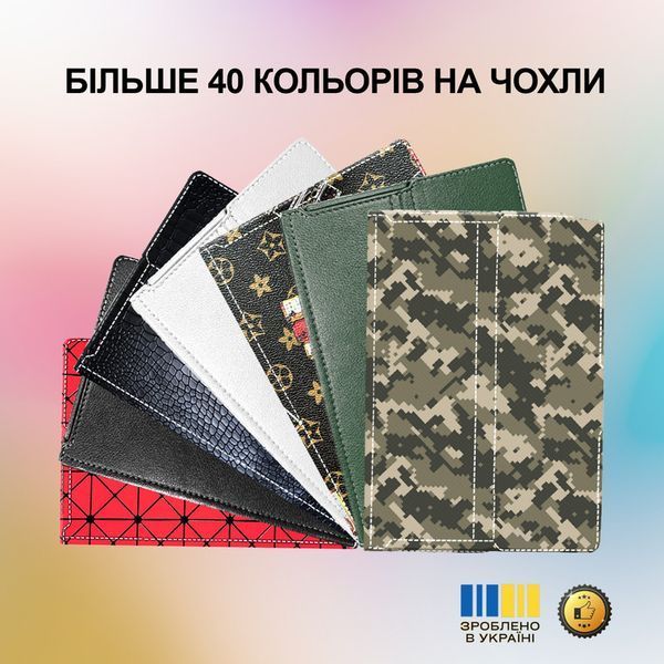 Чохол StatusCASE з екошкіри для планшета Pixus Hammer (чорний) 2510365930 фото